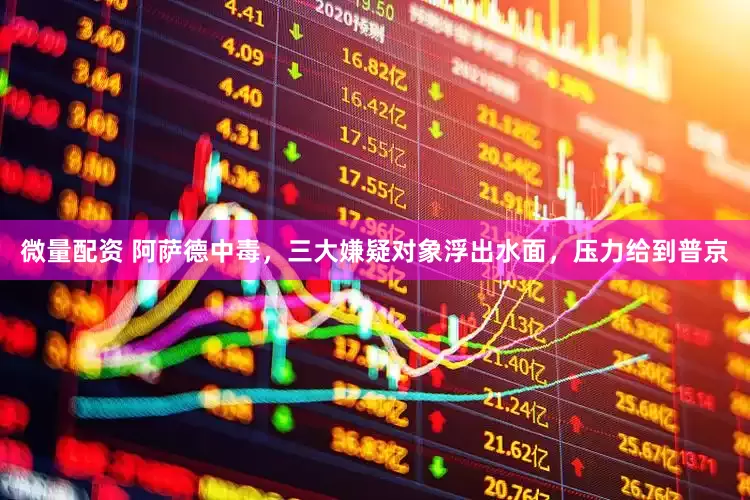 微量配资 阿萨德中毒，三大嫌疑对象浮出水面，压力给到普京